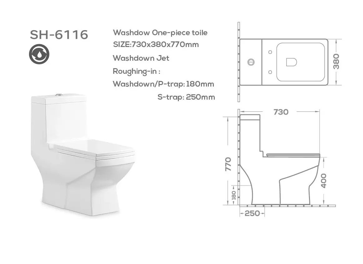 bulk square one-piece toilet supply (2)
