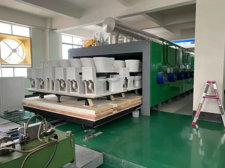 toilet production kiln area