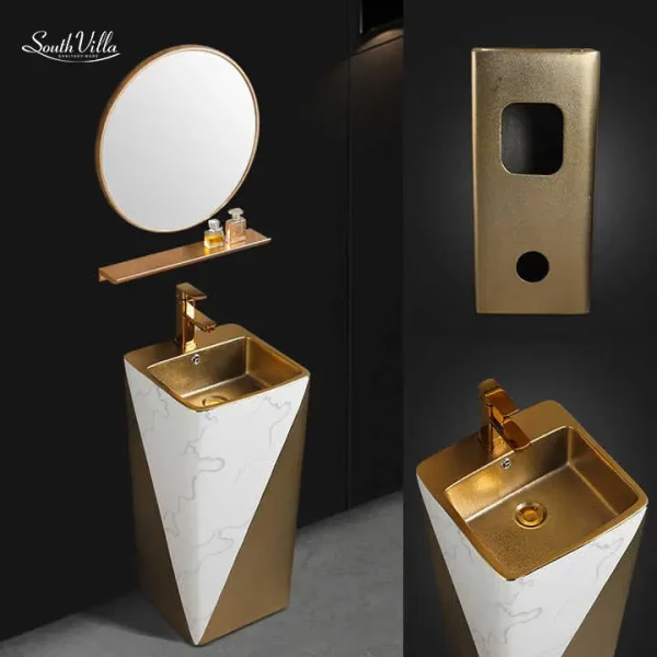 wholesale luxury pedestal sink (4)