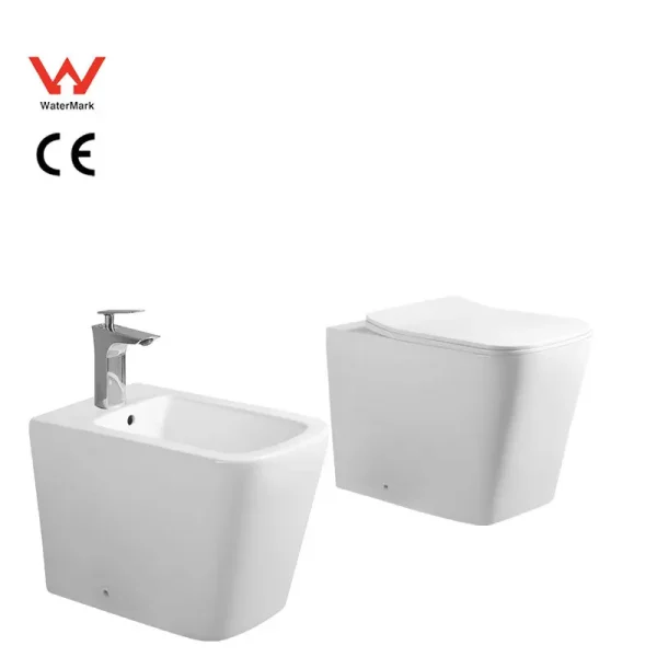 wholesale toilet and bidet set (2)