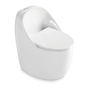 Wholesale One-Piece Egg-Shaped Siphonic Toilet SH-813 – Egg-Shaped Best Selling Toilet Style