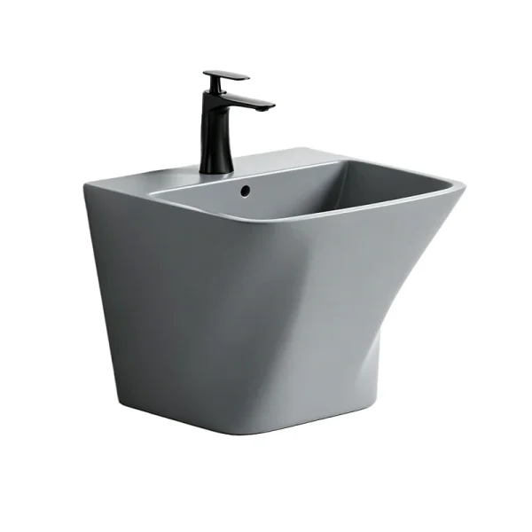 Wholesale Wall-Hung Bathroom Sinks, High-end Design, Available in a Variety of Color Options.