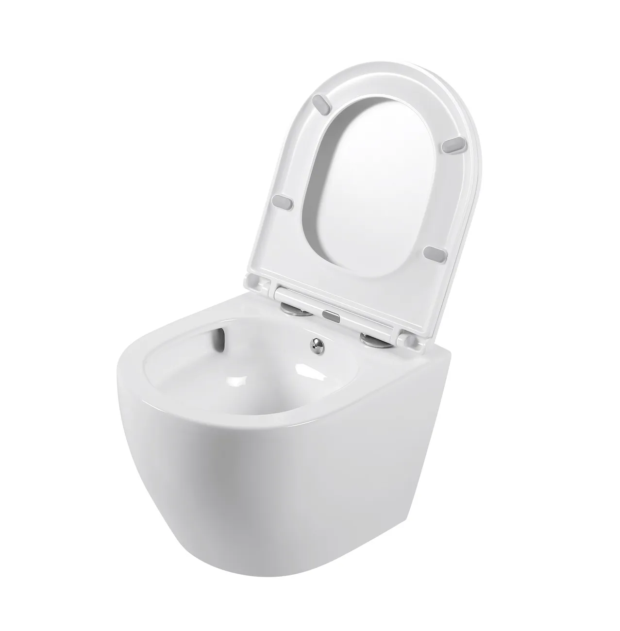 Wholesale Toilet with Bidet SH-034 – Wall-Hung Toilet with Advanced "Tornado Quiet" Technology - الصورة 4