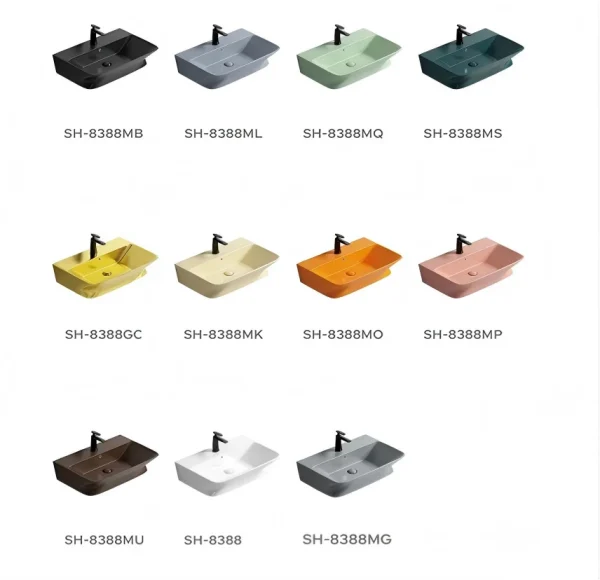 Wholesale Modern Matte Black Art Basin - Bulk Wash Basins Factory Direct Supply