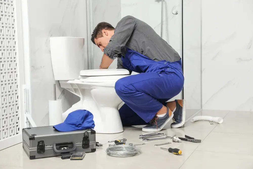 Two-Piece Toilet Installation