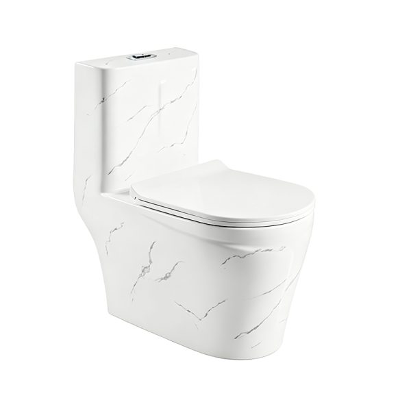 Luxury Marble-Patterned One-Piece Toilet Manufacturer – Wholesale SH-285M