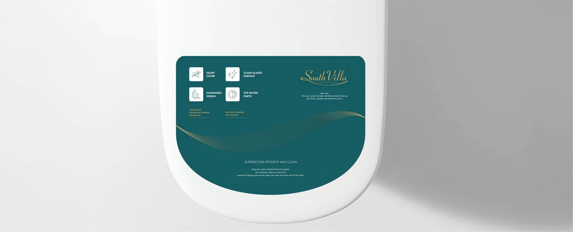custom brand toilets