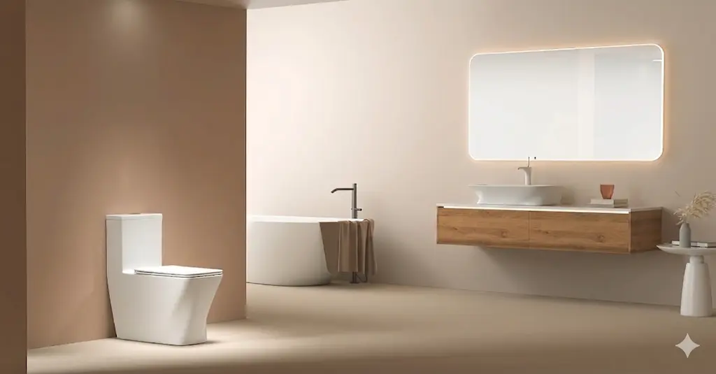 minimalist bathroom