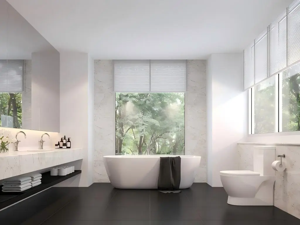 modern minimalist bathroom