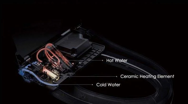 smart toilet electronic components