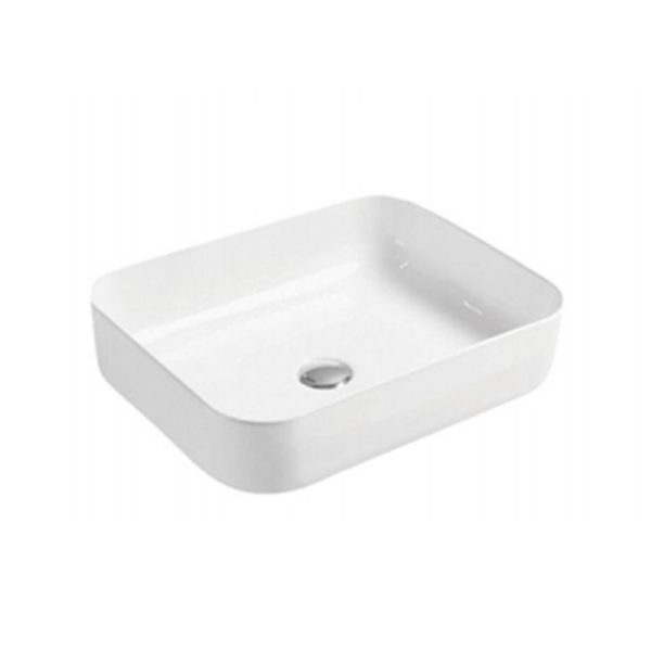 Wholesale Modern Countertop Ceramic Basin with Rounded Edge Design – China Ceramic Basin Factory