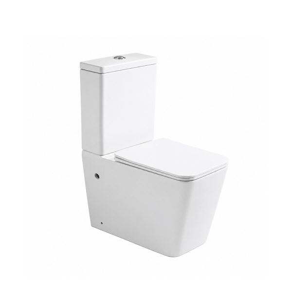 Wholesale Matte White Two-Piece Toilet SH-5105MW