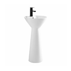 Creatively Designed Ceramic Pedestal Wash Basin for Modern Bathrooms – Sanitary Ware Wash Basin Factory