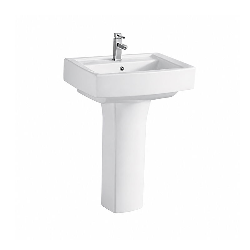 Wholesale Ceramic Pedestal Sink Basin Supply for Bathroom Projects – Ceramic Sink Manufacturer