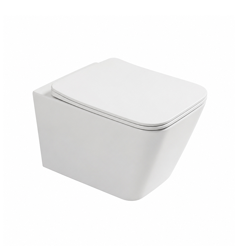 Factory Supply Suspended Toilet, Rimless Wall-hung Toilet SH-006MW – Toilet Manufacturer