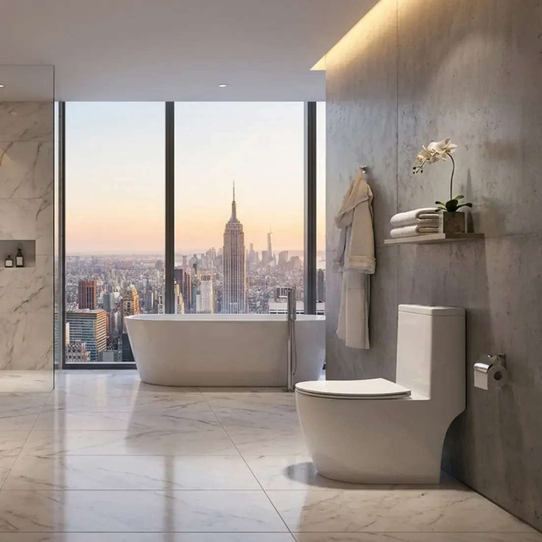 benefits of one-piece toilet for commercial projects 1-1