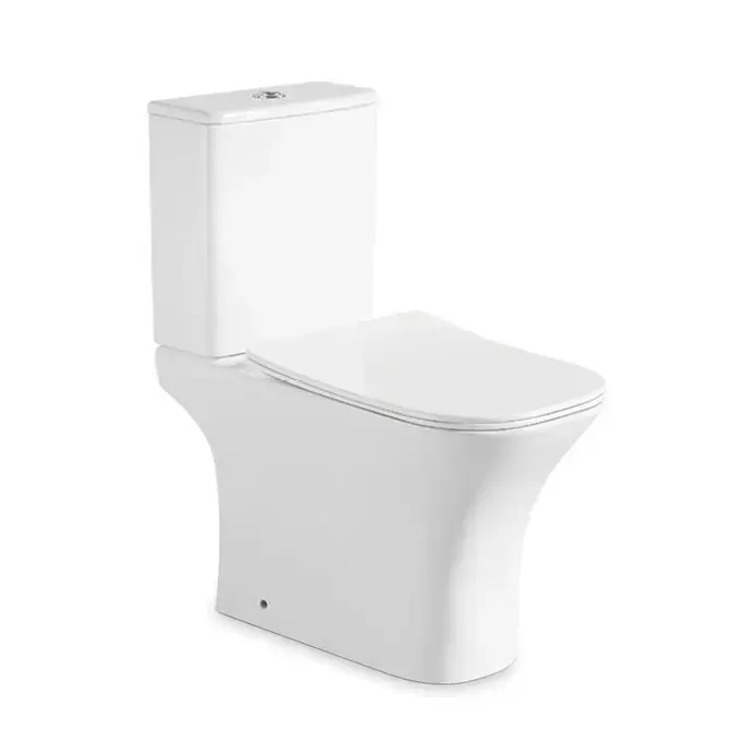 elongated two-piece toilet