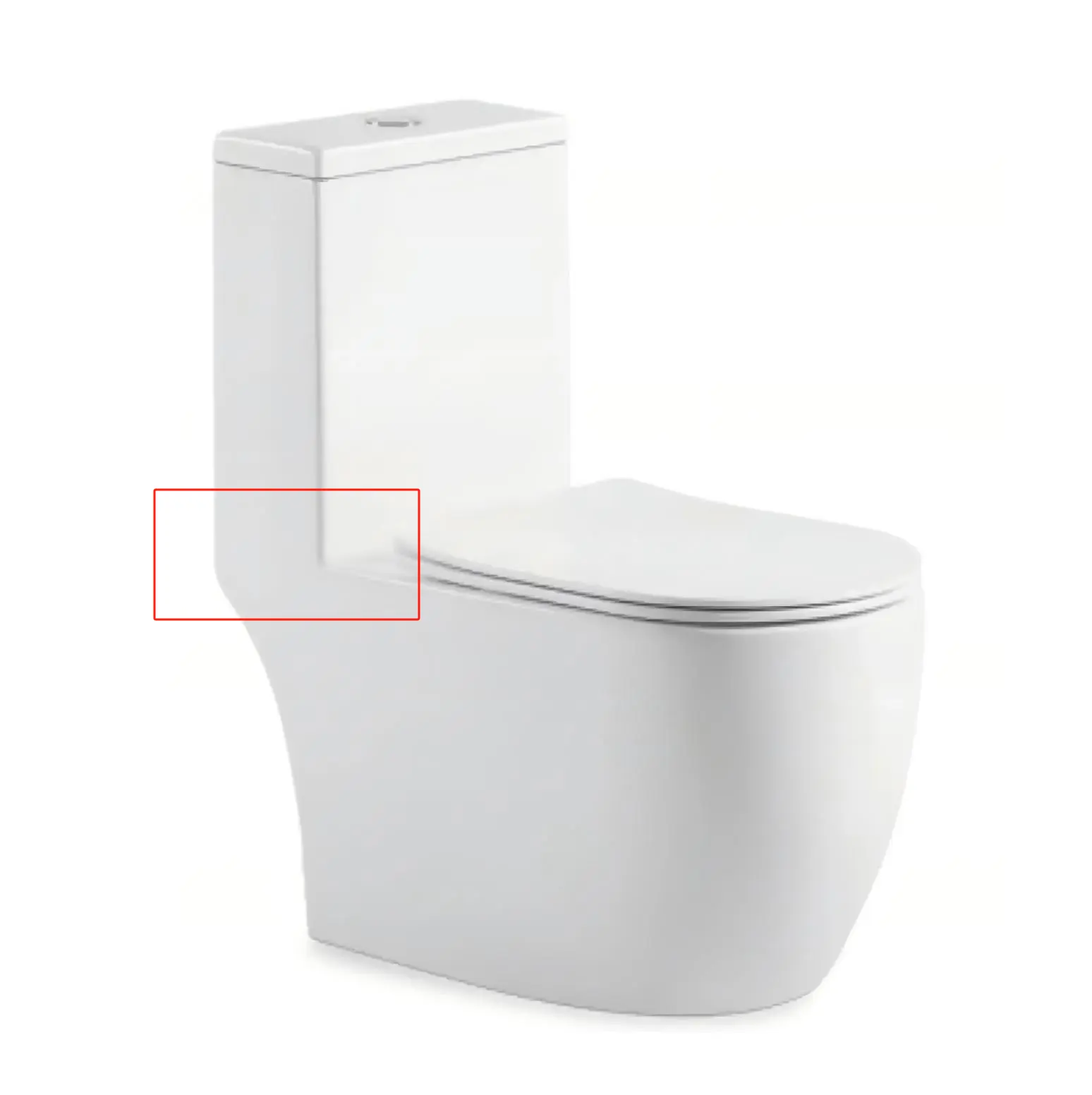 one piece toilet