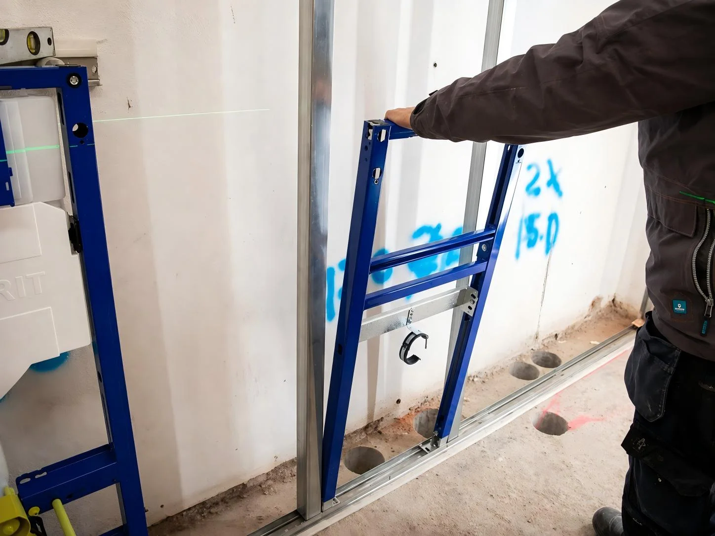 Step 1 Install the Wall-Mounting Frame