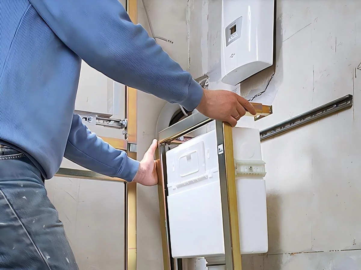 Step 2 Install the Concealed Cistern