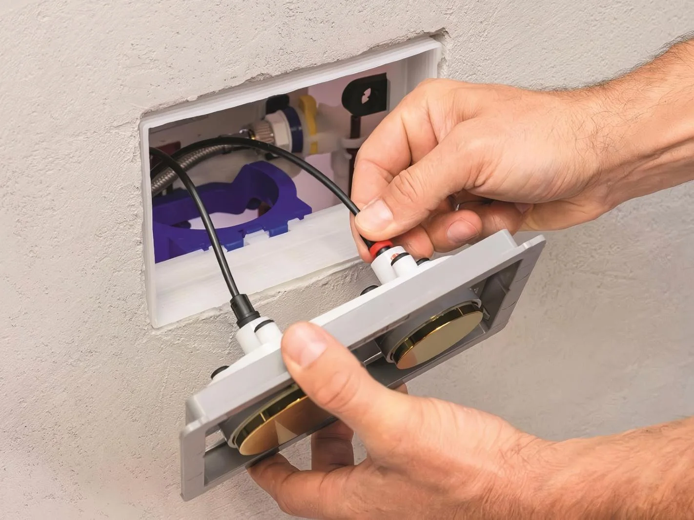 Step 8 Install the Flush Plate